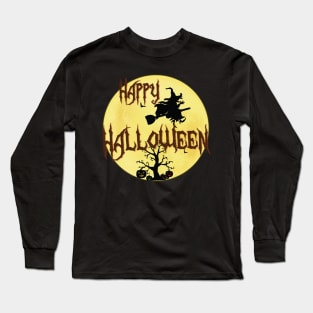 Happy Halloween design Long Sleeve T-Shirt